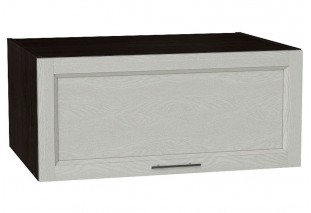 Шкаф верхний горизонтальный глубокий Сканди Cappuccino Softwood / Graphite 80 х 57,6 х 35,8 см