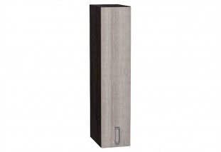 Шкаф верхний бутылочница Лофт Cappuccino Veralinga / Graphite 20 х 32 х 92 см