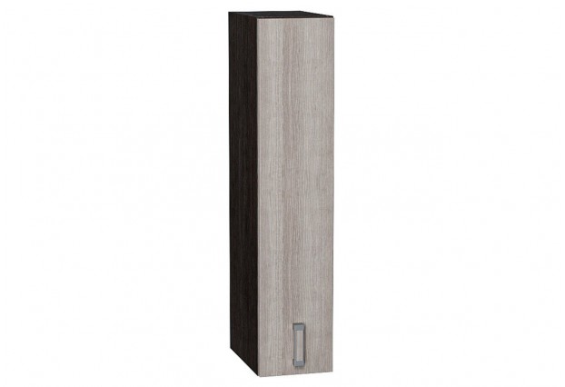 Шкаф верхний бутылочница Лофт Cappuccino Veralinga / Graphite 20 х 32 х 92 см