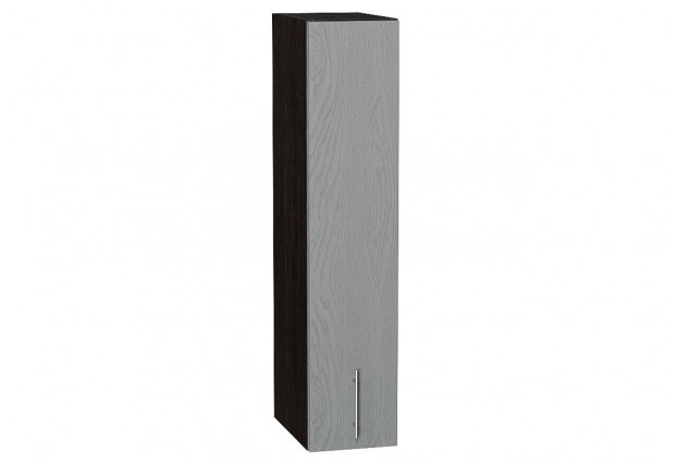 Шкаф верхний бутылочница Сканди Grey Softwood / Graphite 20 х 32 х 92 см