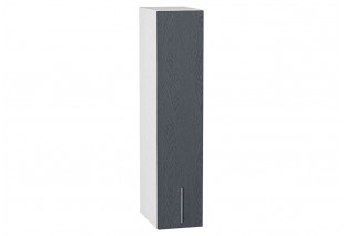 Шкаф верхний бутылочница Сканди Graphite Softwood / Белый 20 х 32 х 92 см