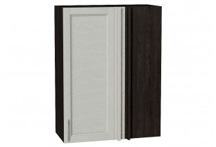Шкаф верхний прямой угловой Сканди Cappuccino Softwood / Graphite 69 х 34,5 х 92 см