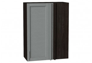 Шкаф верхний прямой угловой Сканди Grey Softwood / Graphite 69 х 34,5 х 92 см