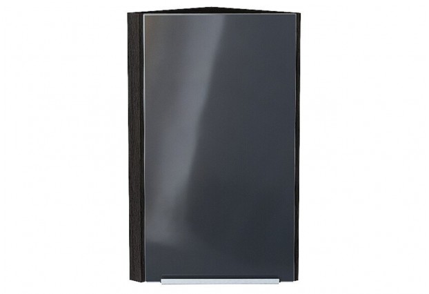 Шкаф верхний торцевой Фьюжн Anthracite / Graphite 30 х 30,6 х 71,6 см