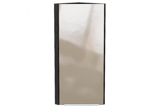 Шкаф верхний торцевой Фьюжн Gallant / Graphite 30 х 30,6 х 92 см
