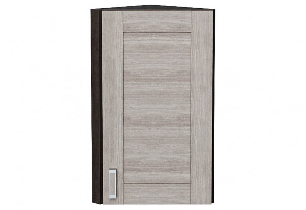 Шкаф верхний торцевой Лофт Cappuccino Veralinga / Graphite 30 х 30,6 х 71,6 см