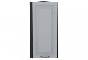 Шкаф верхний торцевой Ницца Magnum / Graphite 30 х 30,4 х 92 см