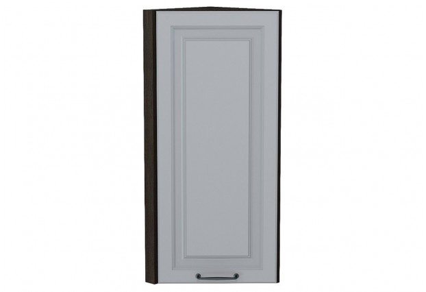 Шкаф верхний торцевой Ницца Magnum / Graphite 30 х 30,4 х 92 см