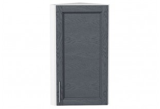 Шкаф верхний торцевой Сканди Graphite Softwood / Белый 30 х 30,6 х 71,6 см
