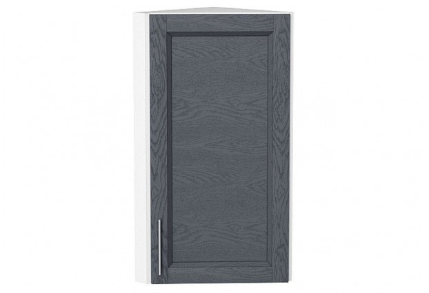 Шкаф верхний торцевой Сканди Graphite Softwood / Белый 30 х 30,6 х 71,6 см
