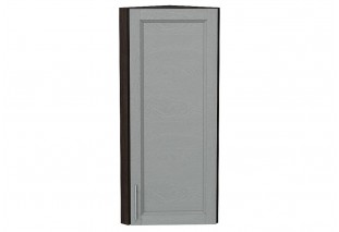 Шкаф верхний торцевой Сканди Grey Softwood / Graphite 30 х 30,6 х 92 см