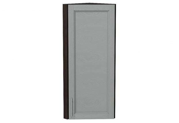 Шкаф верхний торцевой Сканди Grey Softwood / Graphite 30 х 30,6 х 92 см