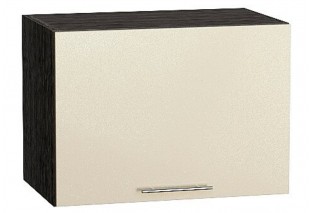 Шкаф верхний горизонтальный Валерия-М Бежевый металлик / Graphite 50 х 31,8 х 35,8 см