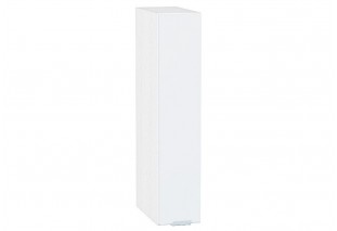 Шкаф верхний бутылочница Фьюжн Silky White / Белый 15 х 32 х 71,6 см