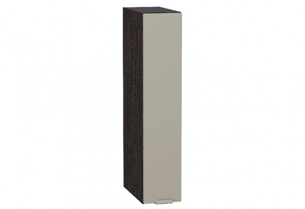 Шкаф верхний бутылочница Фьюжн Silky Grey / Graphite 15 х 32 х 71,6 см