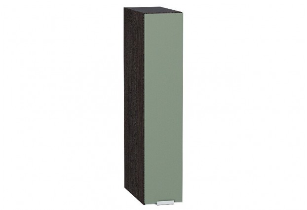 Шкаф верхний бутылочница Фьюжн Silky Mint / Graphite 15 х 32 х 71,6 см
