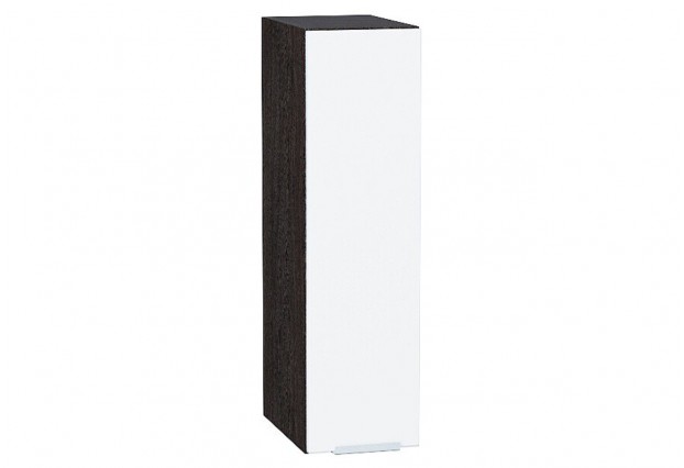 Шкаф верхний бутылочница Фьюжн Silky White / Graphite 20 х 32 х 71,6 см