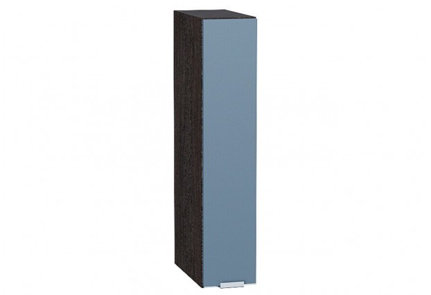 Шкаф верхний бутылочница Фьюжн Silky Blue / Graphite 15 х 32 х 71,6 см