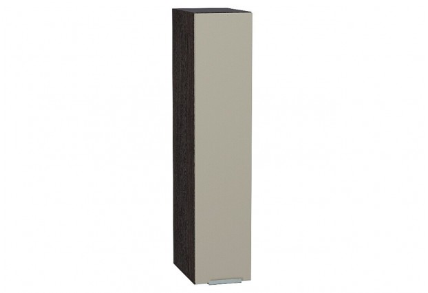 Шкаф верхний бутылочница Фьюжн Silky Grey / Graphite 20 х 32 х 92 см