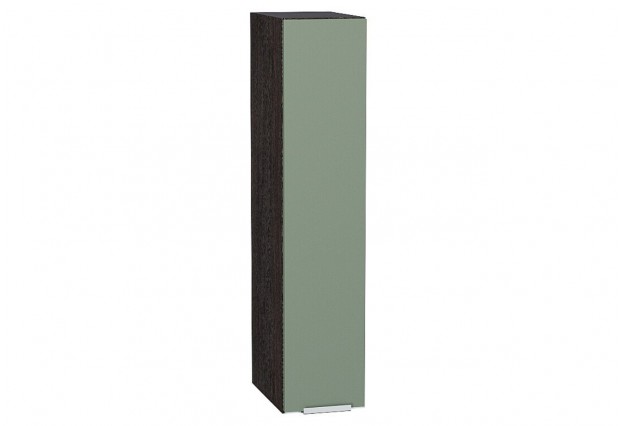 Шкаф верхний бутылочница Фьюжн Silky Mint / Graphite 20 х 32 х 92 см