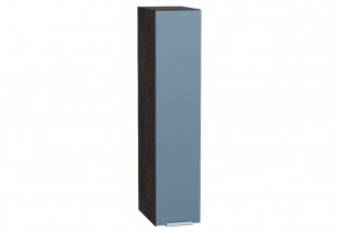 Шкаф верхний бутылочница Фьюжн Silky Blue / Graphite 20 х 32 х 92 см