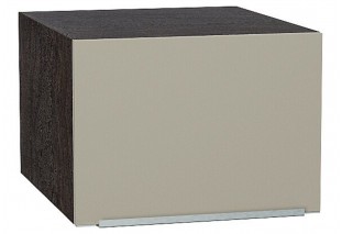 Шкаф верхний горизонтальный глубокий Фьюжн Silky Grey / Graphite 50 х 57,6 х 35,8 см