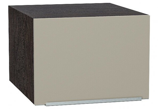 Шкаф верхний горизонтальный глубокий Фьюжн Silky Grey / Graphite 50 х 57,6 х 35,8 см
