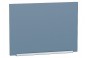 Шкаф верхний горизонтальный глубокий Фьюжн Silky Blue / Graphite 50 х 57,6 х 35,8 см