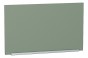 Шкаф верхний горизонтальный глубокий Фьюжн Silky Mint / Белый 60 х 57,6 х 35,8 см