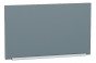 Шкаф верхний горизонтальный глубокий Фьюжн Silky Blue / Graphite 60 х 57,6 х 35,8 см