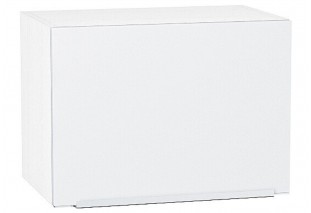 Шкаф верхний горизонтальный Фьюжн Silky White / Белый 50 х 32 х 35,8 см
