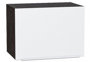 Шкаф верхний горизонтальный Фьюжн Silky White / Graphite 50 х 32 х 35,8 см
