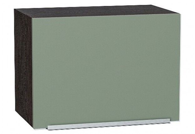 Шкаф верхний горизонтальный Фьюжн Silky Mint / Graphite 50 х 32 х 35,8 см