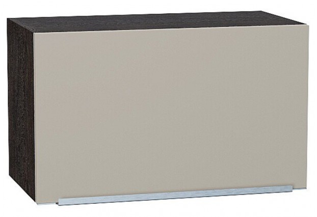 Шкаф верхний горизонтальный Фьюжн Silky Grey / Graphite 60 х 32 х 35,8 см