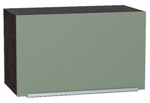 Шкаф верхний горизонтальный Фьюжн Silky Mint / Graphite 60 х 32 х 35,8 см