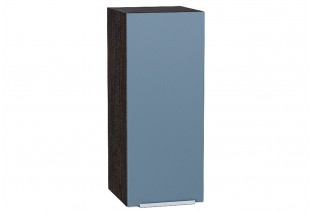 Шкаф верхний с 1-ой дверцей Фьюжн Silky Blue / Graphite 30 х 32 х 71,6 см