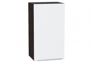 Шкаф верхний с 1-ой дверцей Фьюжн Silky White / Graphite 40 х 32 х 71,6 см