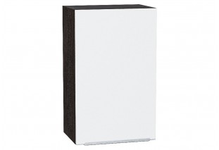 Шкаф верхний с 1-ой дверцей Фьюжн Silky White / Graphite 45 х 32 х 71,6 см