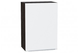 Шкаф верхний с 1-ой дверцей Фьюжн Silky White / Graphite 50 х 32 х 71,6 см