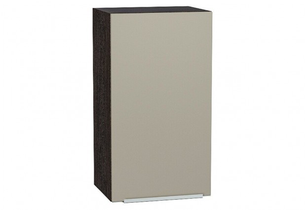 Шкаф верхний с 1-ой дверцей Фьюжн Silky Grey / Graphite 40 х 32 х 71,6 см