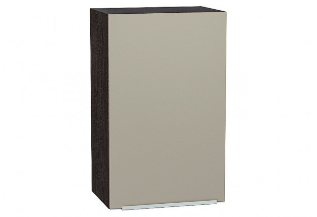 Шкаф верхний с 1-ой дверцей Фьюжн Silky Grey / Graphite 45 х 32 х 71,6 см