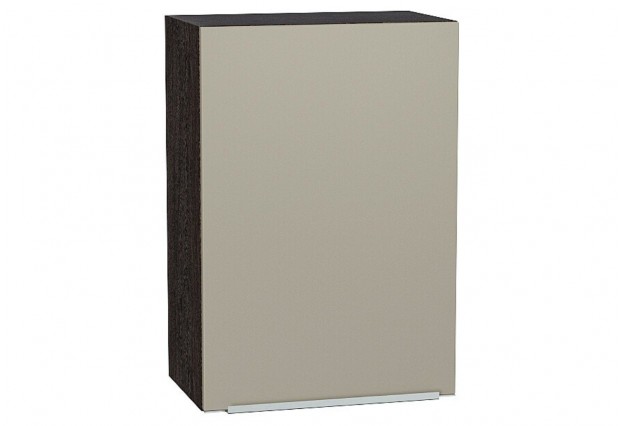 Шкаф верхний с 1-ой дверцей Фьюжн Silky Grey / Graphite 50 х 32 х 71,6 см