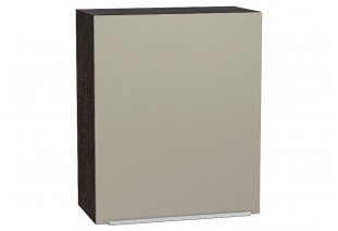 Шкаф верхний с 1-ой дверцей Фьюжн Silky Grey / Graphite 60 х 32 х 71,6 см