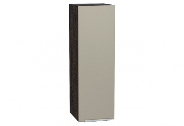 Шкаф верхний с 1-ой дверцей Фьюжн Silky Grey / Graphite 30 х 32 х 92 см