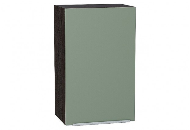 Шкаф верхний с 1-ой дверцей Фьюжн Silky Mint / Graphite 45 х 32 х 71,6 см