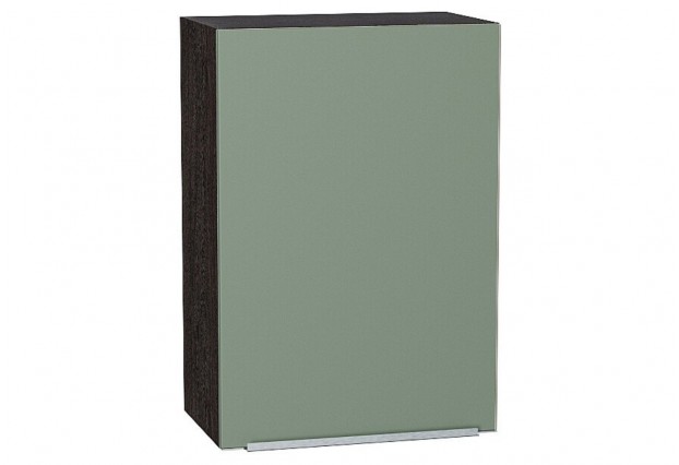 Шкаф верхний с 1-ой дверцей Фьюжн Silky Mint / Graphite 50 х 32 х 71,6 см
