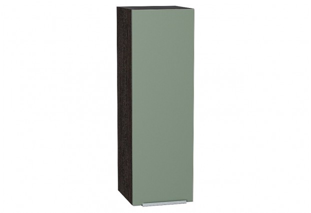 Шкаф верхний с 1-ой дверцей Фьюжн Silky Mint / Graphite 30 х 32 х 92 см