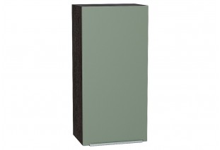Шкаф верхний с 1-ой дверцей Фьюжн Silky Mint / Graphite 45 х 32 х 92 см