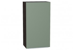 Шкаф верхний с 1-ой дверцей Фьюжн Silky Mint / Graphite 50 х 32 х 92 см