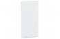 Шкаф верхний торцевой Фьюжн Silky White / Белый 30 х 30,6 х 71,6 см
